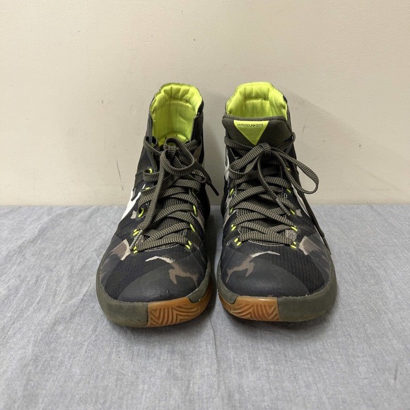 Nike Hyperdunk 2015 PRM Basketball Shoes Camo Olive 749567-313 Men\'s Size 7.5 FS main image 9